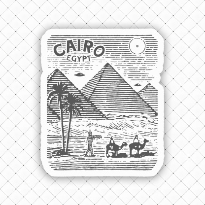 Cairo Egypt Sticker