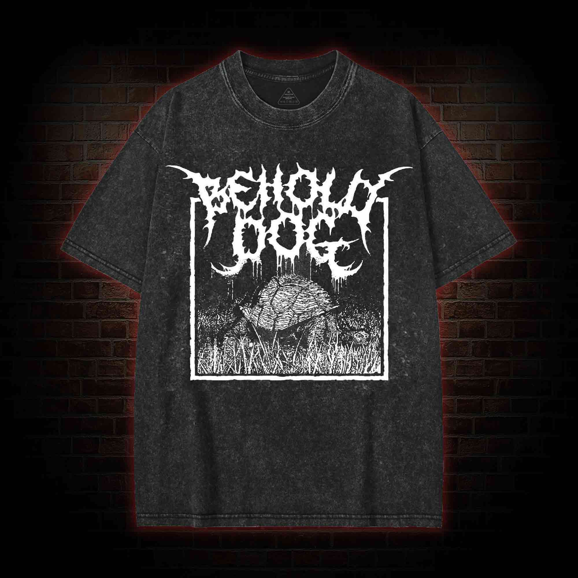 Behold Dog Washed T-shirt