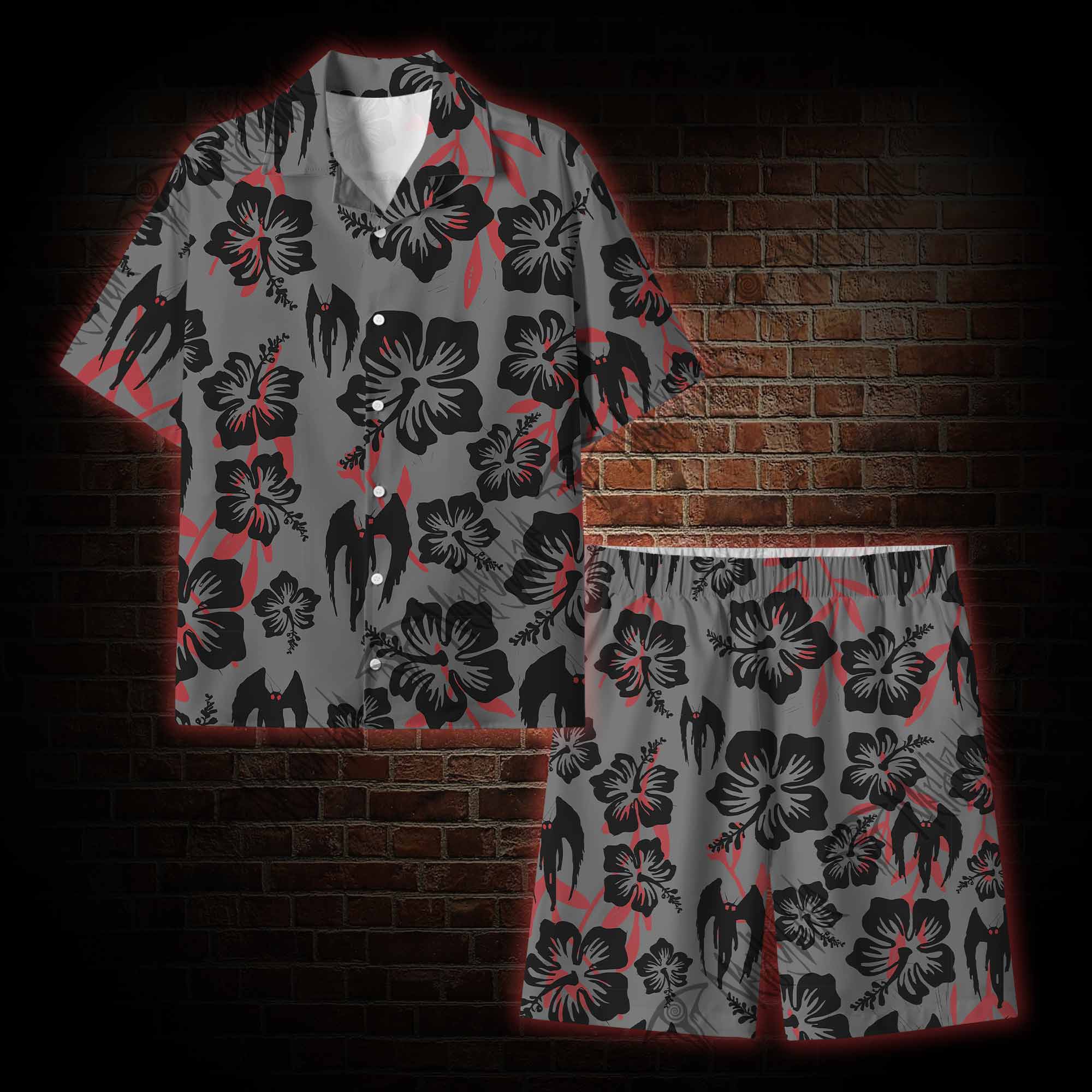 Mothman Graphic Resort Set