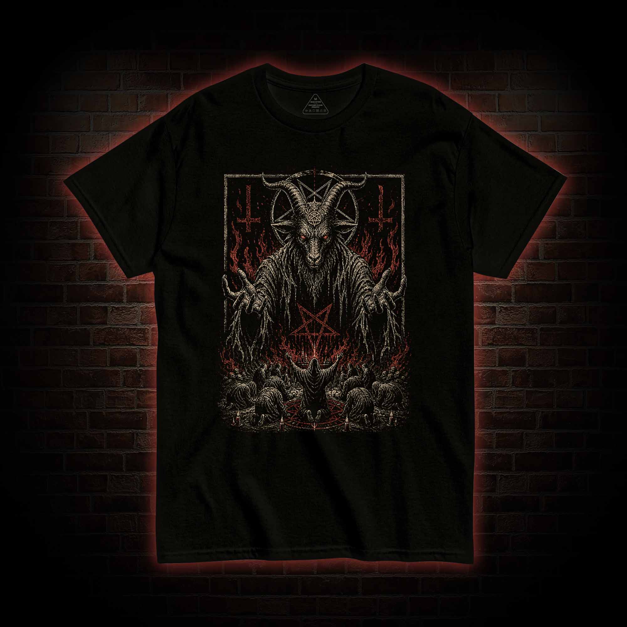 Baphomet Aesthetic T-shirt