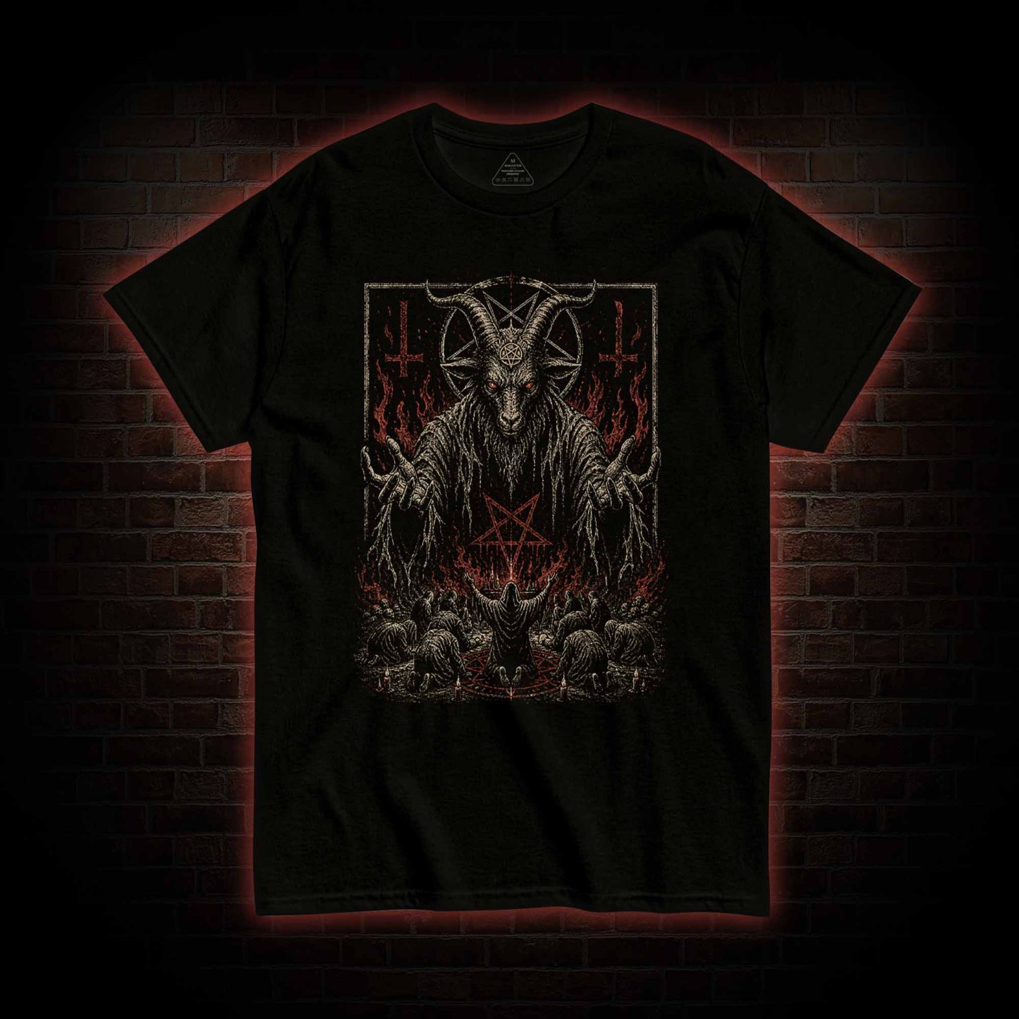 Baphomet Aesthetic T-shirt