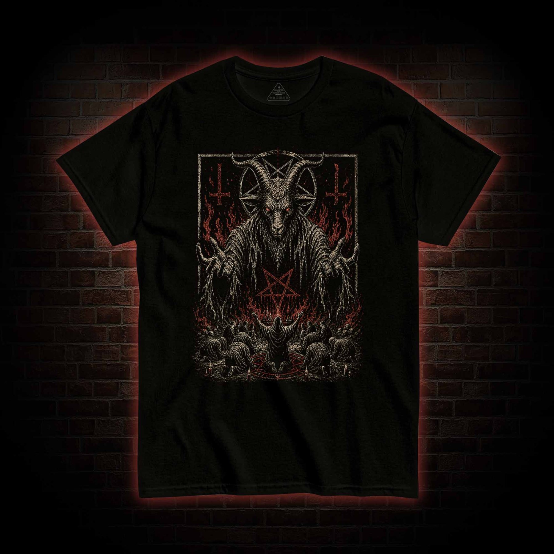 Baphomet Aesthetic T-shirt
