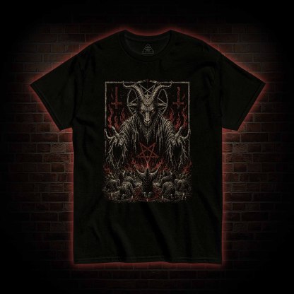 Baphomet Aesthetic T-shirt