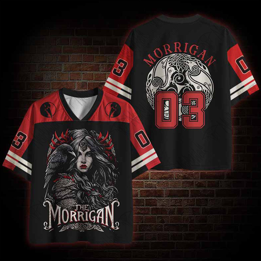 Life and Death were Both Under Her Wings Mesh Jersey