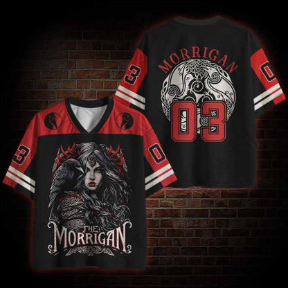 Life and Death were Both Under Her Wings Mesh Jersey