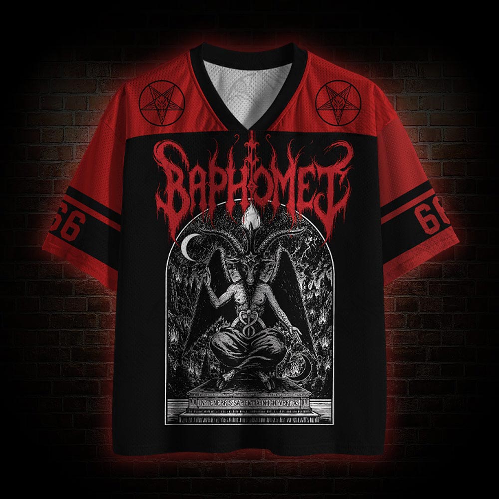 Evil Baphomet Mesh Jersey