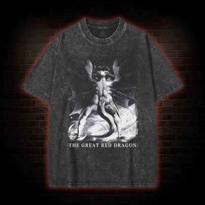 The Great Red Dragon Washed T-shirt