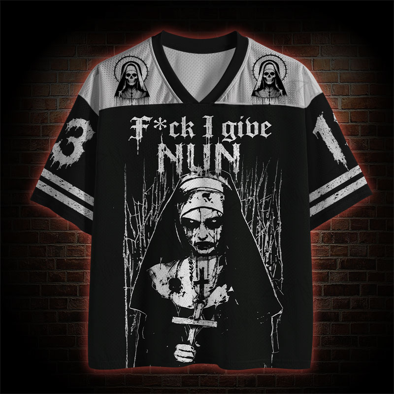 F*ck I Give Nun Mesh Jersey