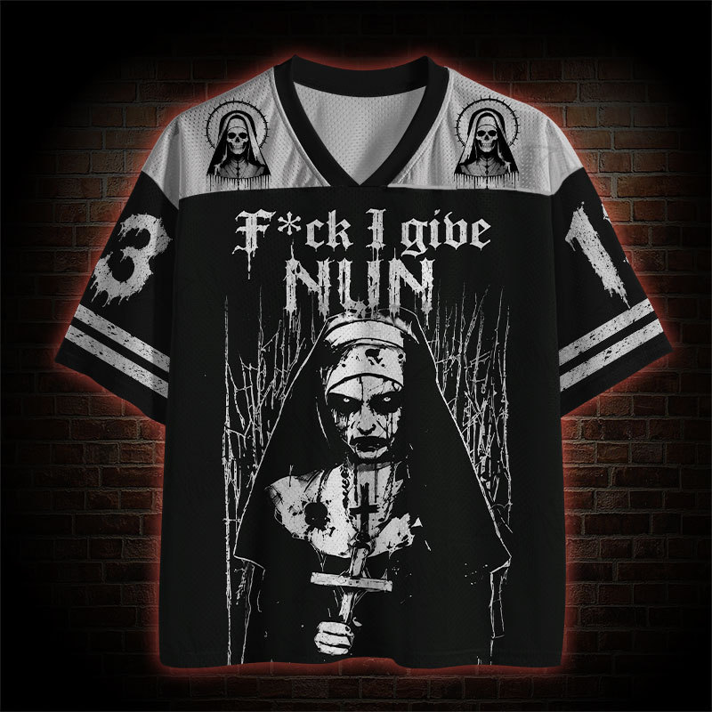 F*ck I Give Nun Mesh Jersey