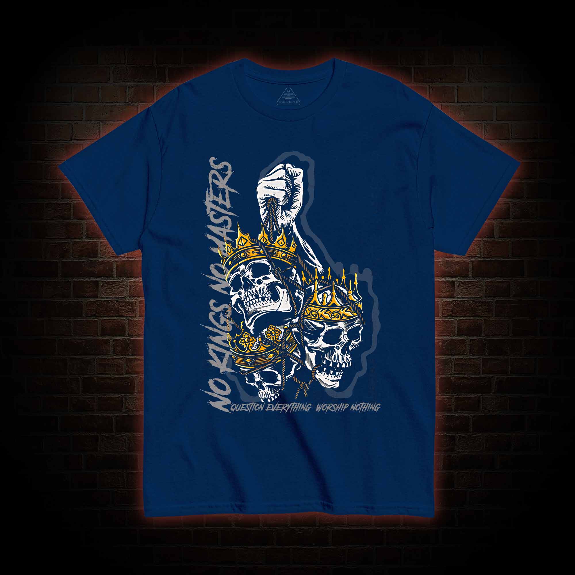 Question Everything Worship Nothing T-shirt 