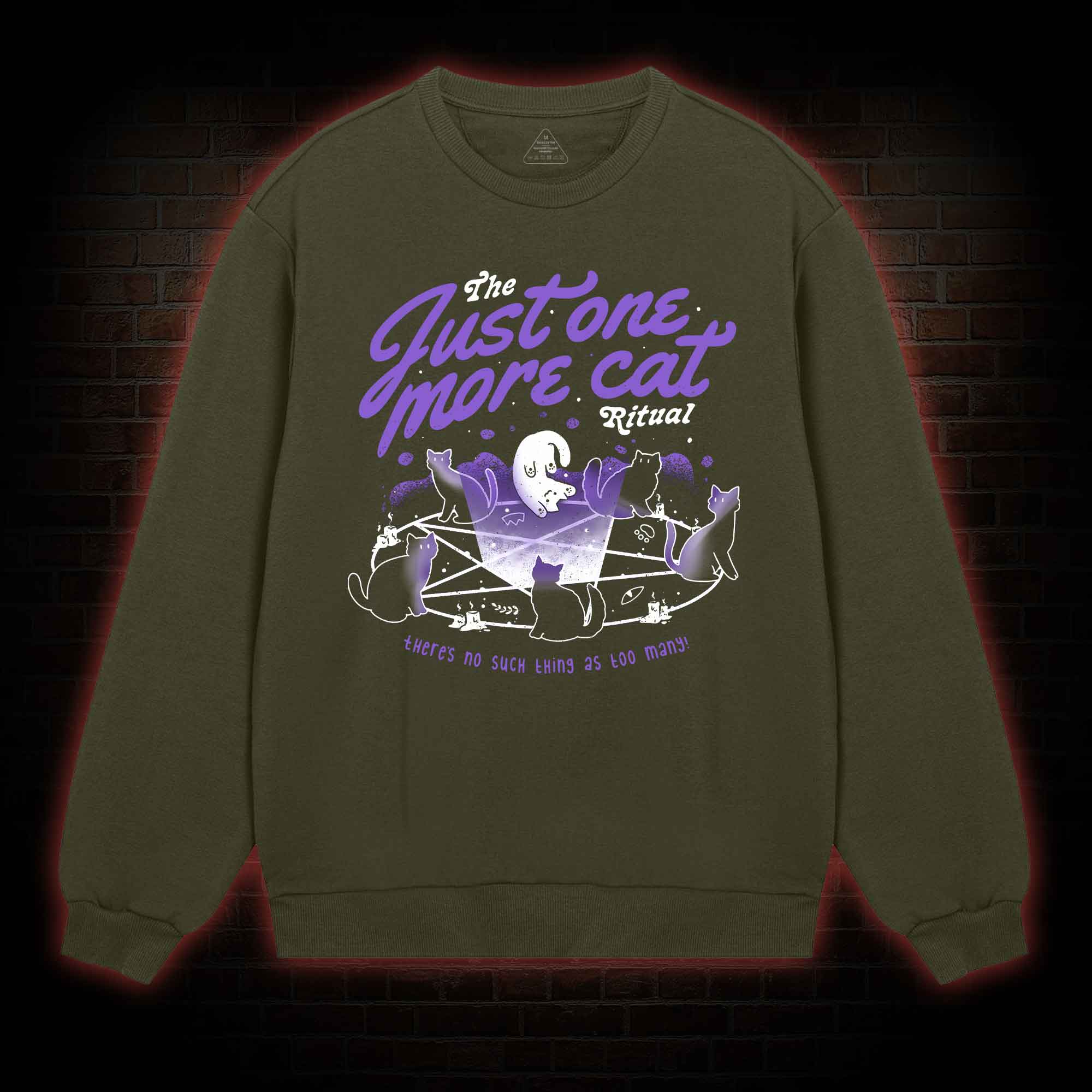 Just One More Cat Ritual Sweatshirt