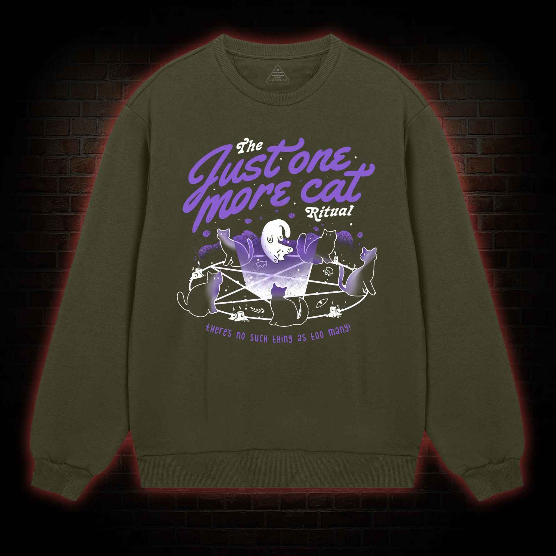 Just One More Cat Ritual Sweatshirt