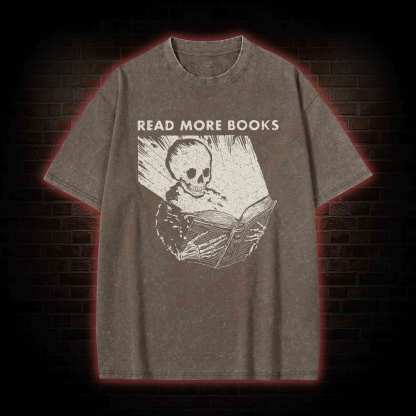 Read More Books Washed T-shirt