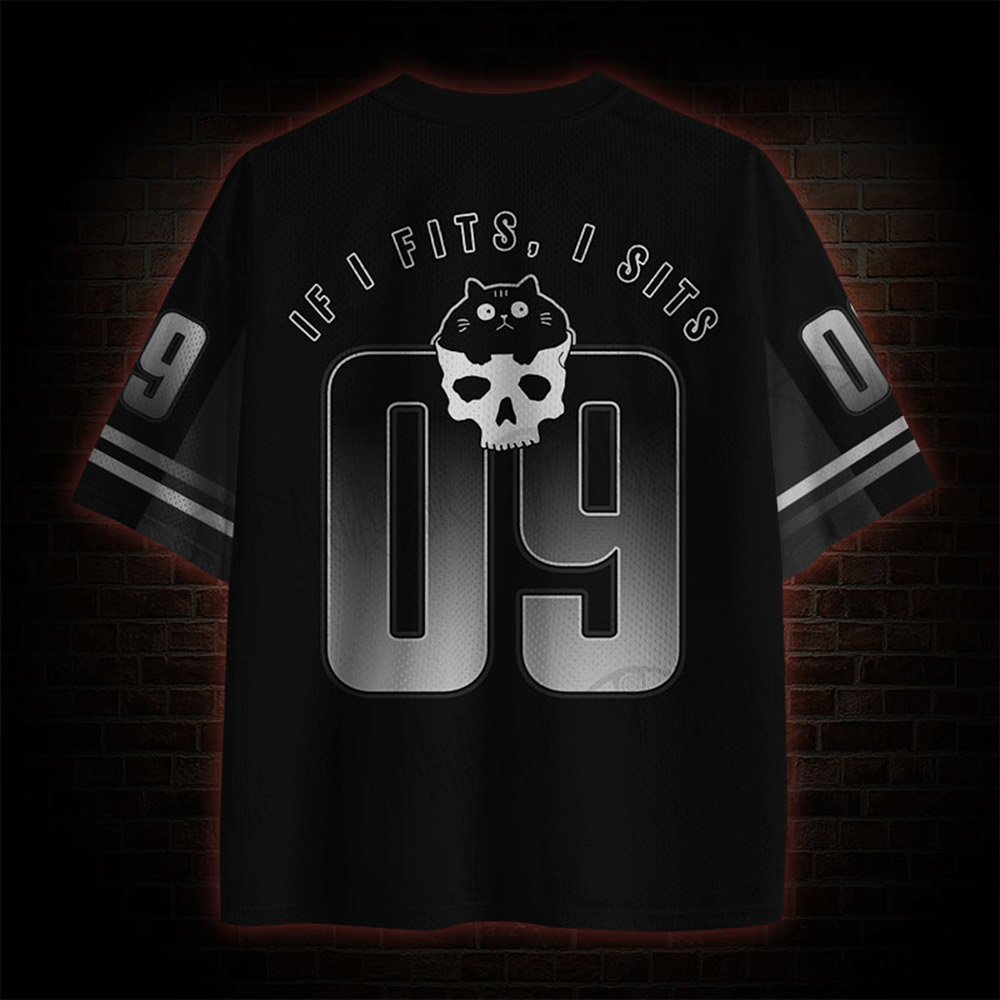 If I Fits I Sits Mesh Jersey