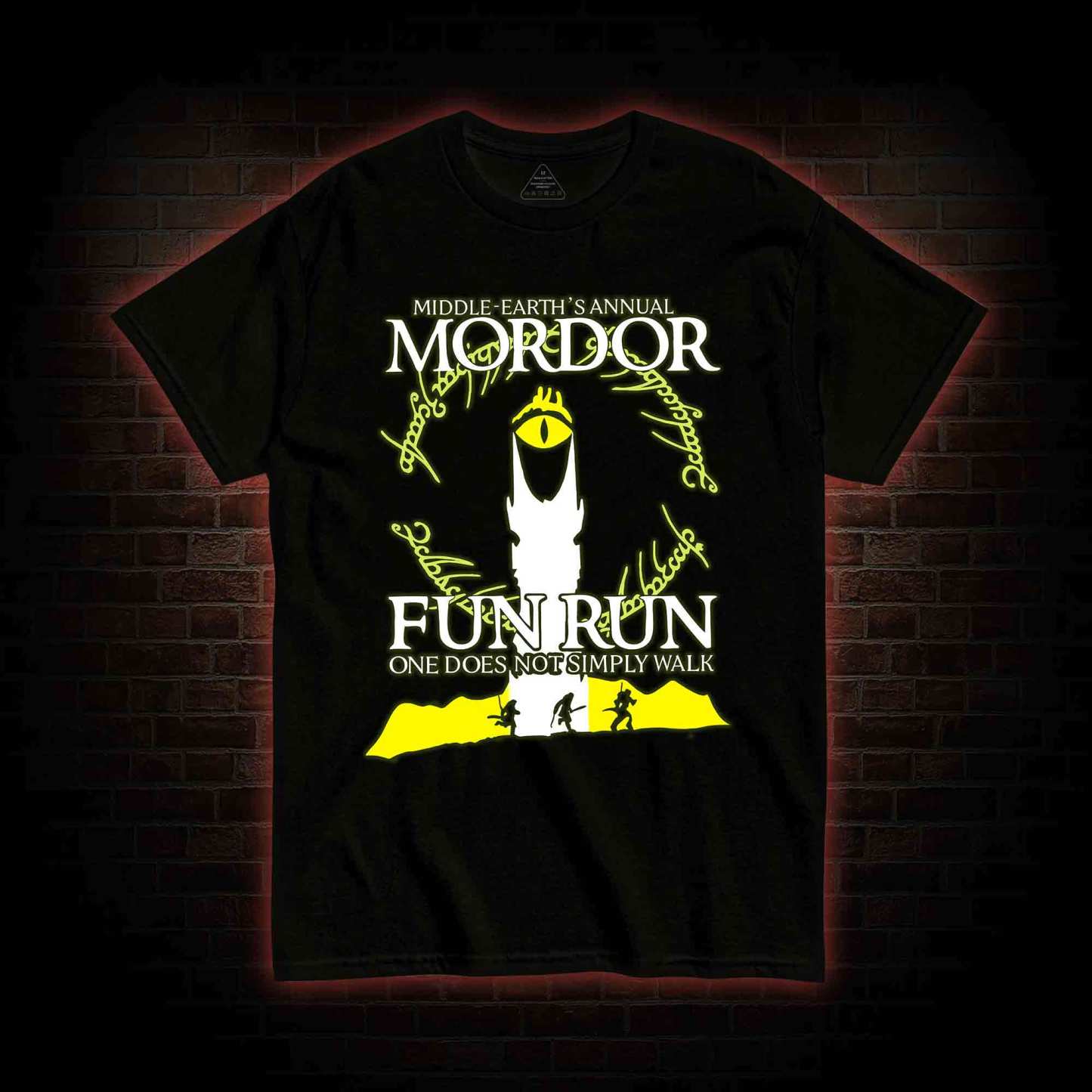 Mordor Fun Run T-shirt