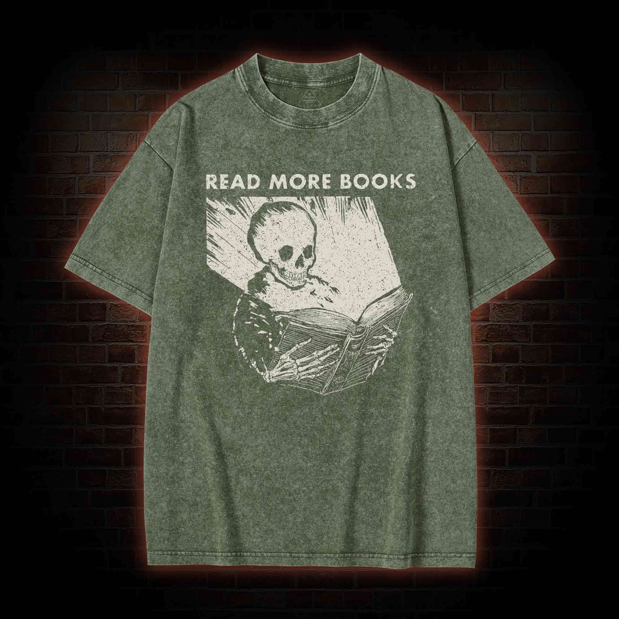 Read More Books Washed T-shirt