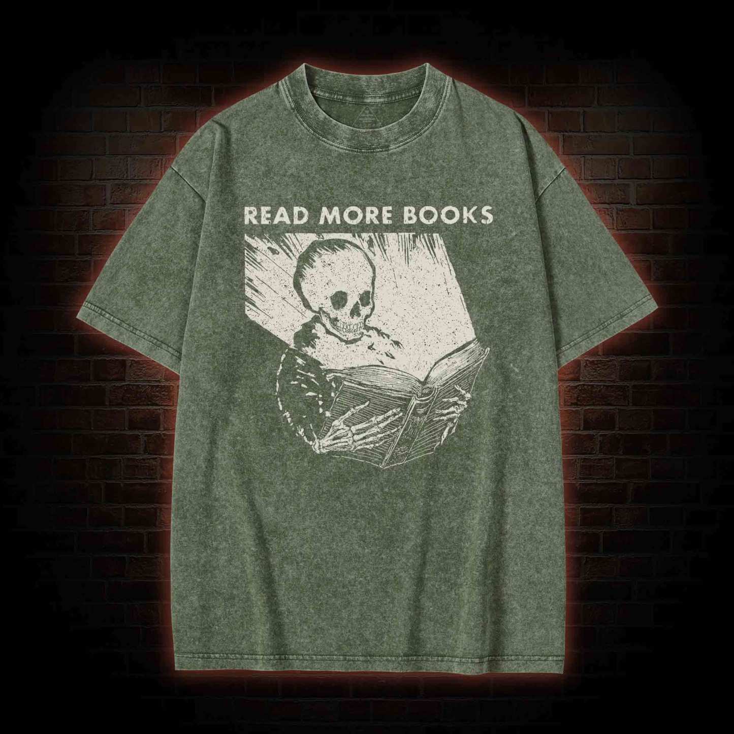 Read More Books Washed T-shirt