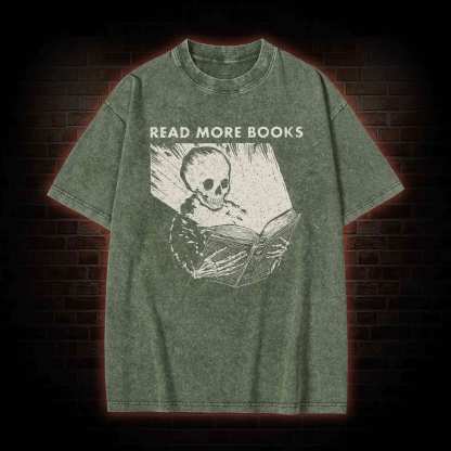 Read More Books Washed T-shirt