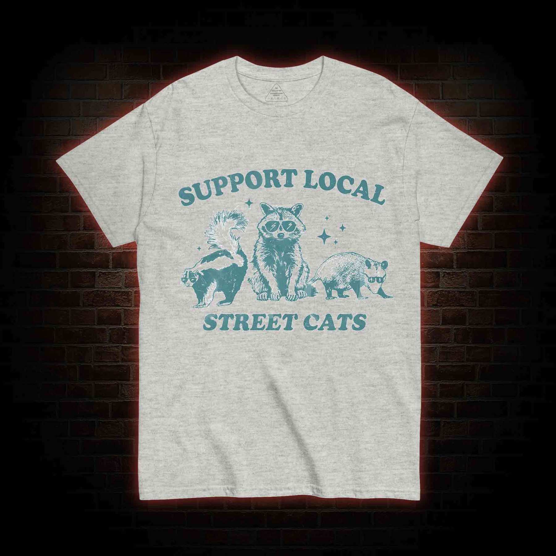 Support Local Street Cats T-shirt