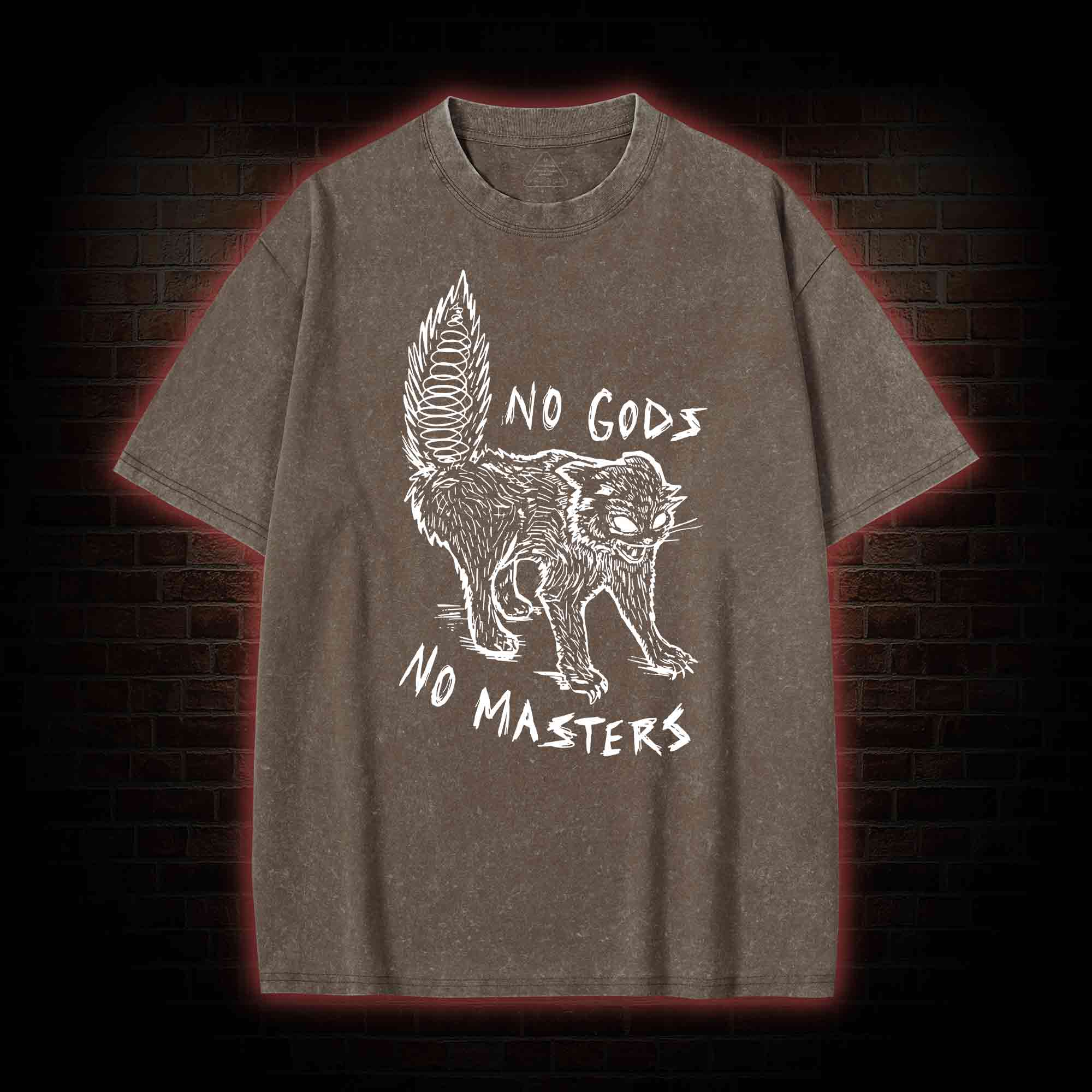 No Gods No Masters Washed T-shirt