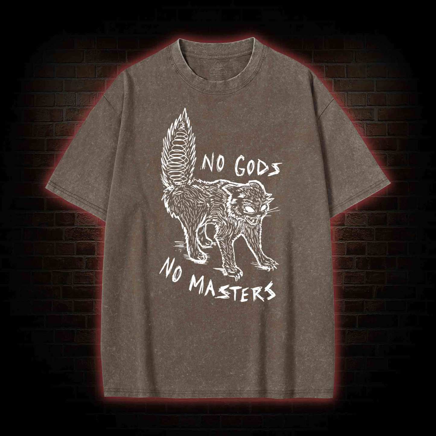 No Gods No Masters Washed T-shirt
