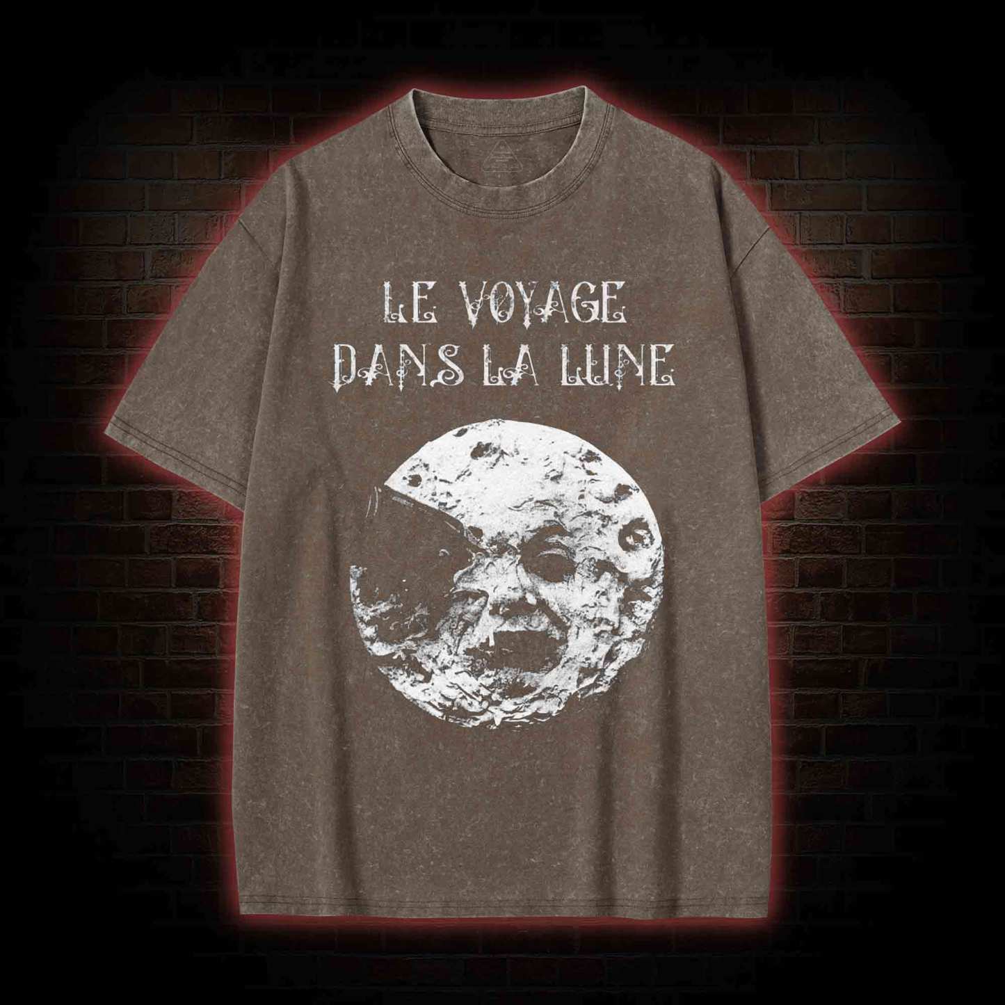 A Trip To The Moon Washed T-shirt