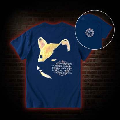 Shiba Back Print T-Shirt