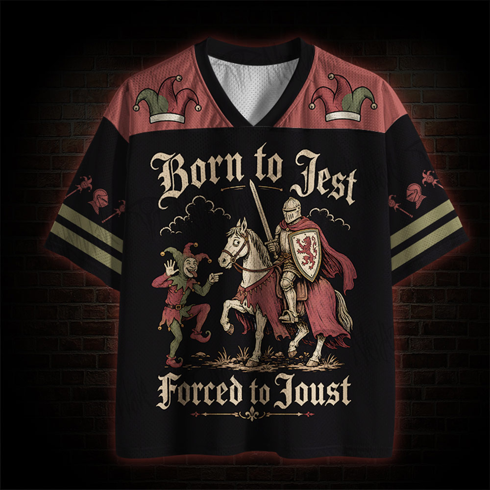 Born To Jest Forced To Joust Mesh Jersey