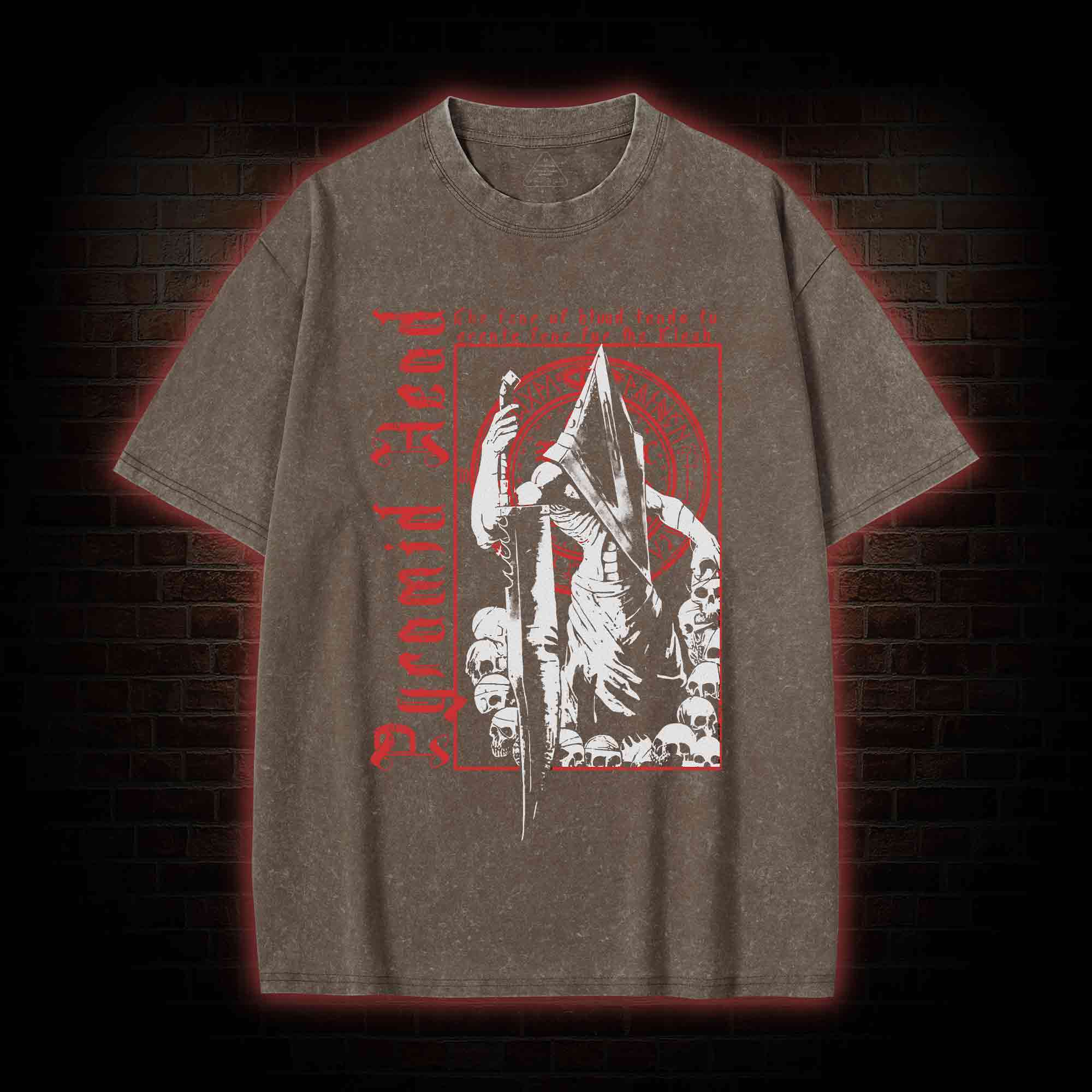 Fear of the Flesh Washed T-shirt