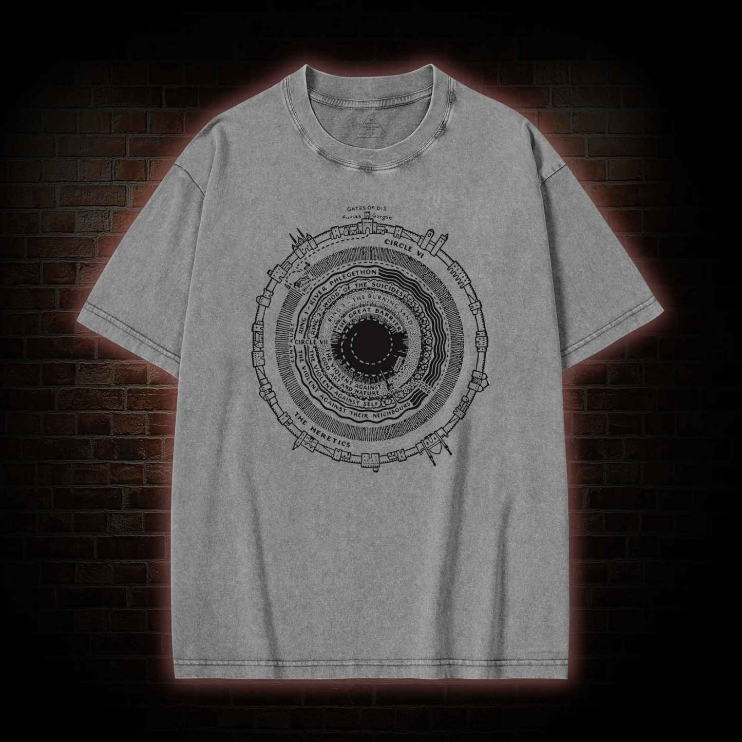Lower Hell Washed T-shirt