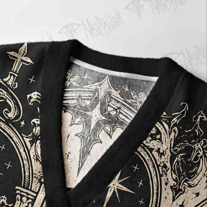 Gothic Cathedral Cardigan Sweater