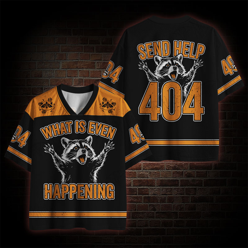 What is Even Happening Mesh Jersey