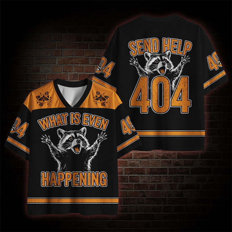 What is Even Happening Mesh Jersey