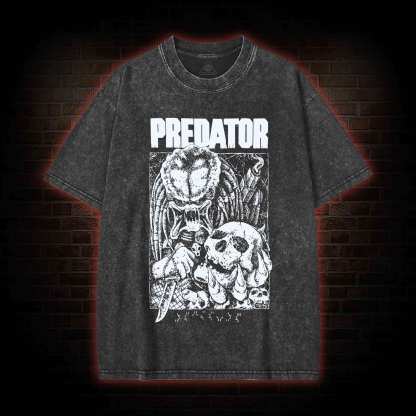 Skull Hunter Washed T-shirt