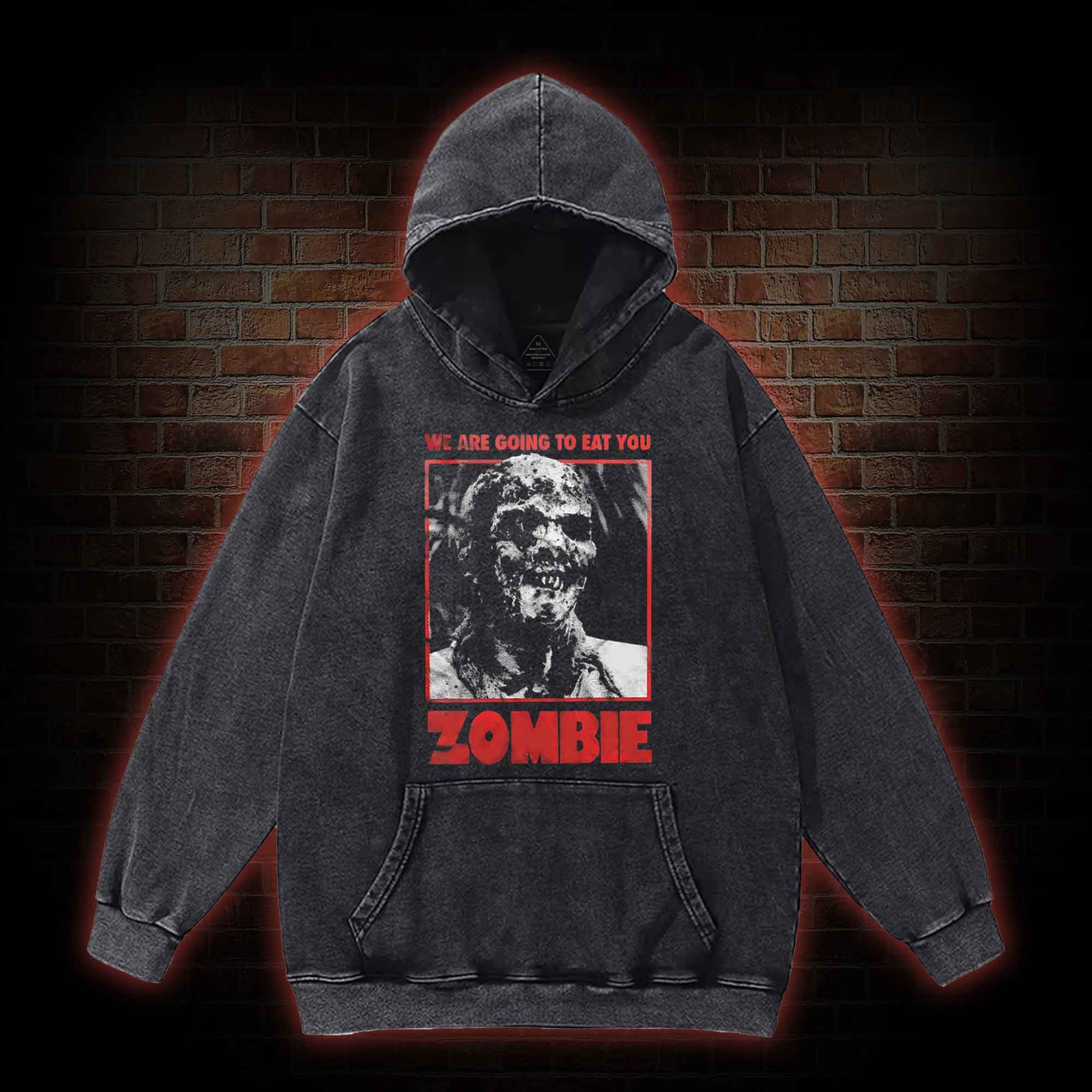 We are Going to Eating You Washed Hoodie