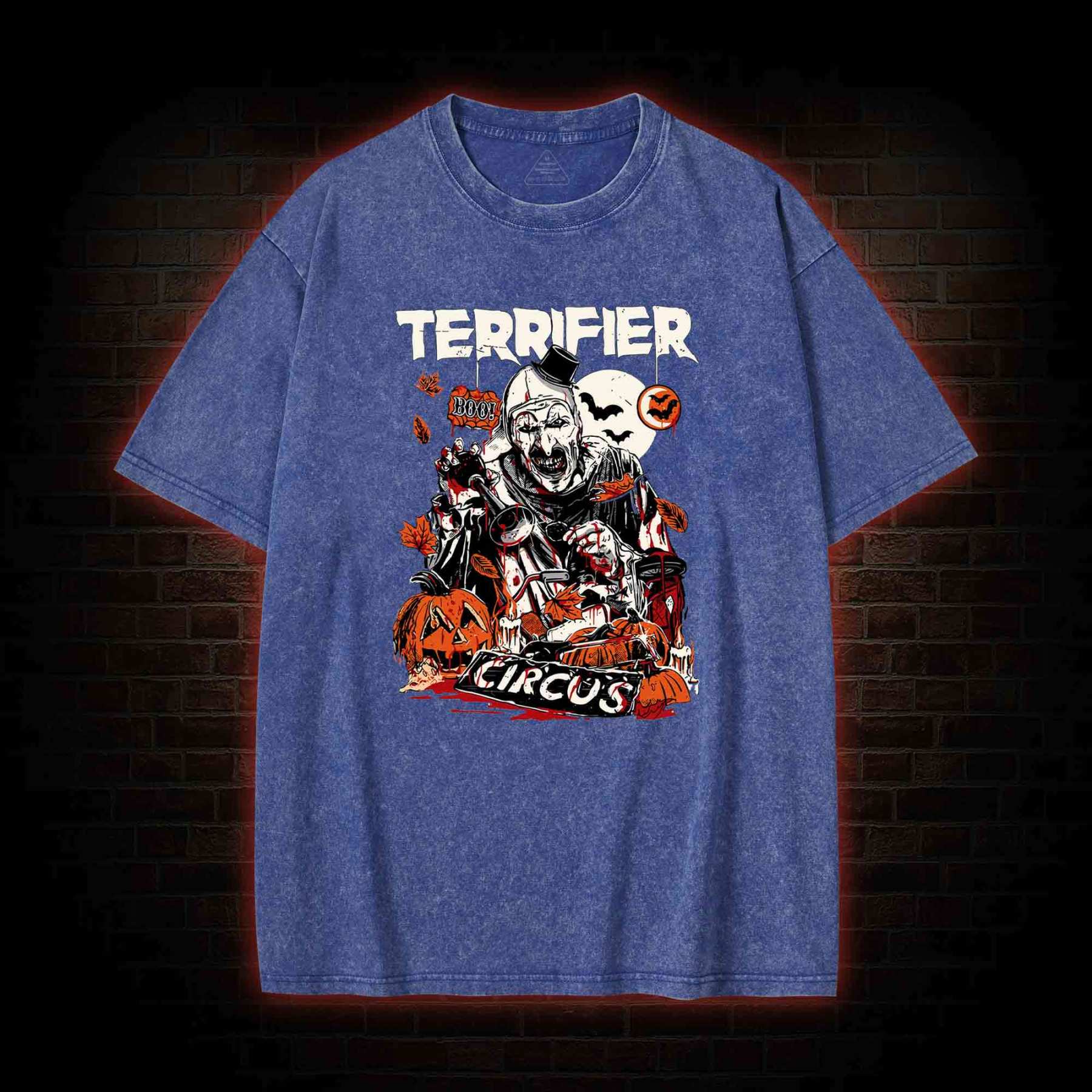 Terrifier Art the Clown Washed T-shirt
