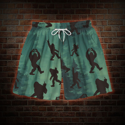 Bigfoot Mens Swim Trunks