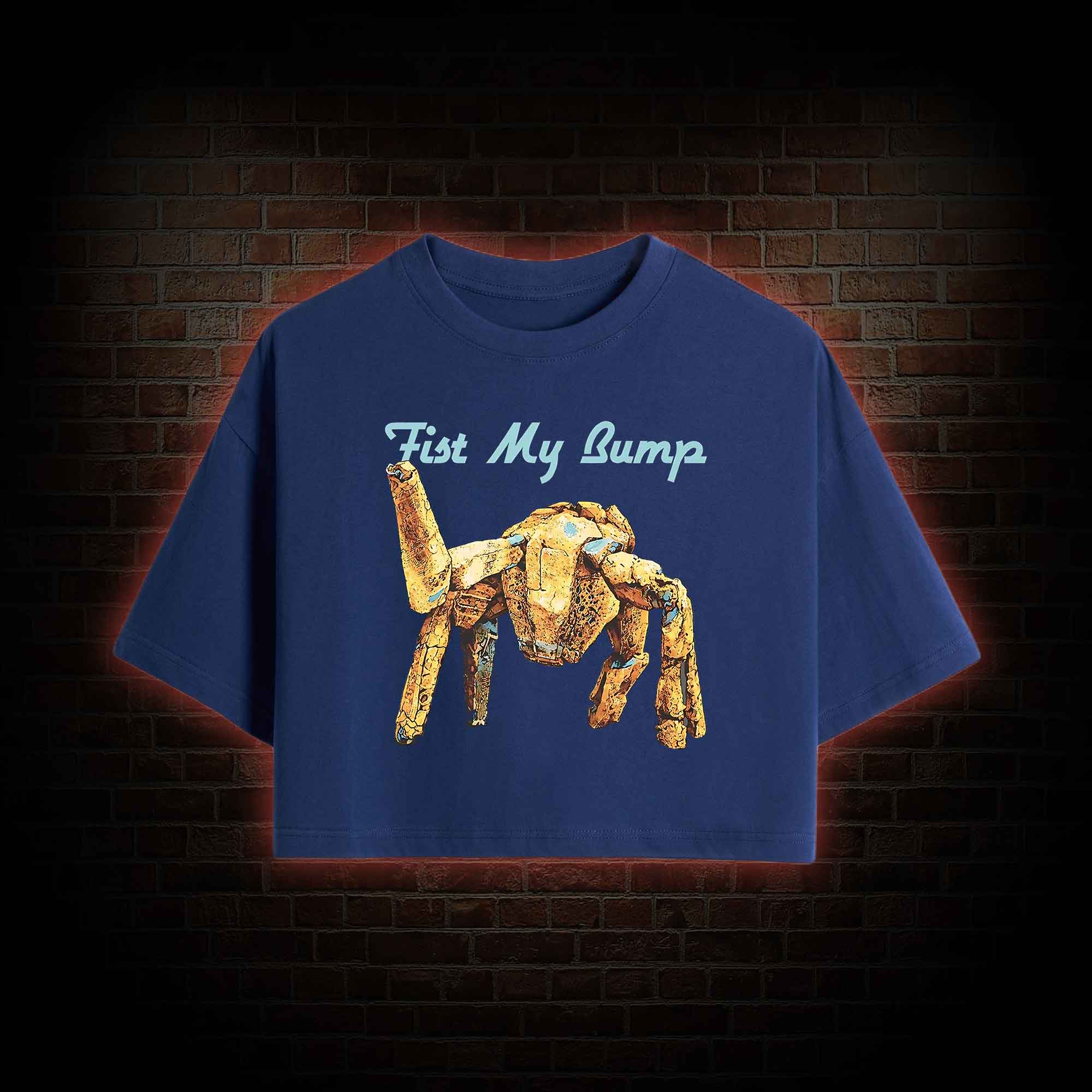 Fist My Bump Crop Top