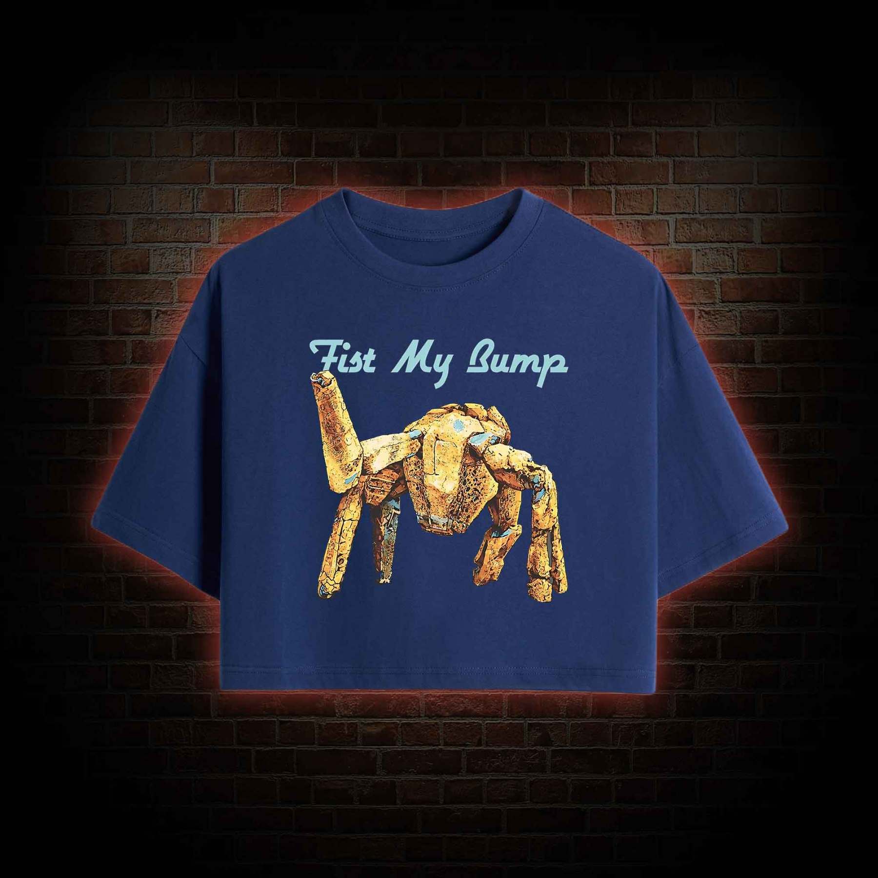 Fist My Bump Crop Top