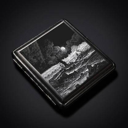 The Desolate Graveyard Compressed Cigarette Box