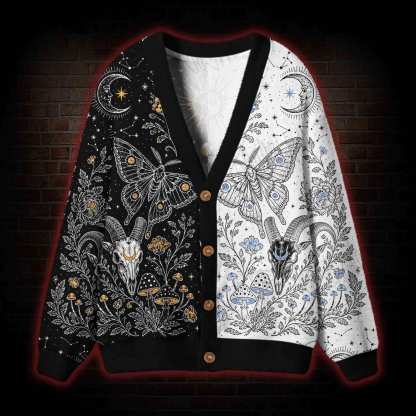 Split Moth Cardigan Sweater