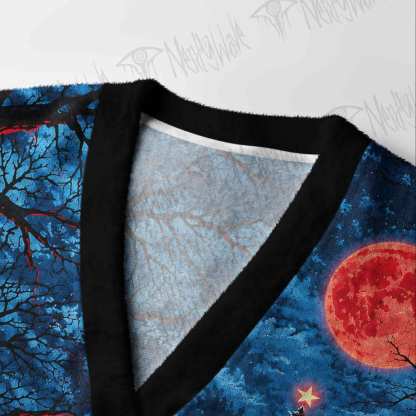 Spooky Christmas Cardigan Sweater