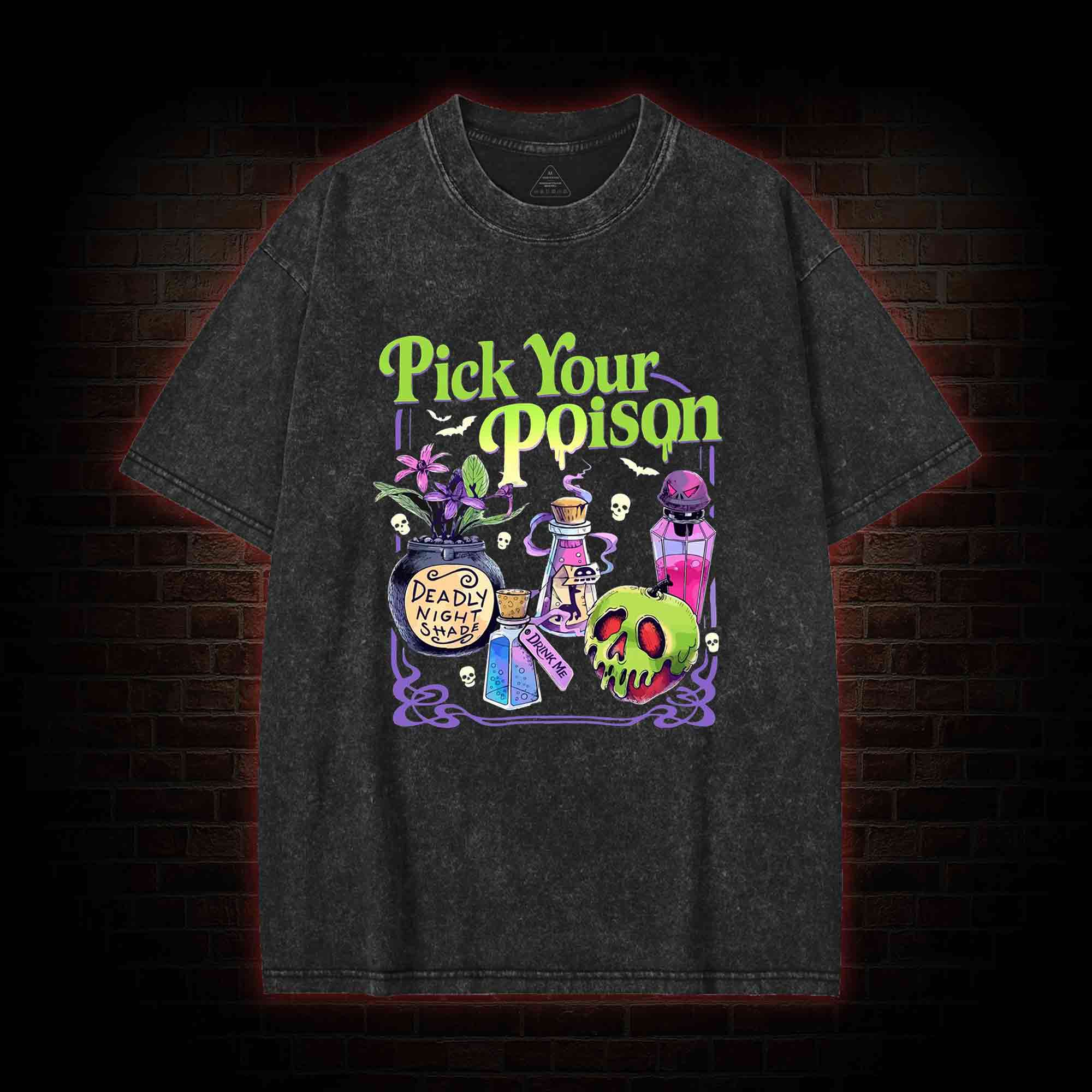 Pick Your Poison Washed T-shirt
