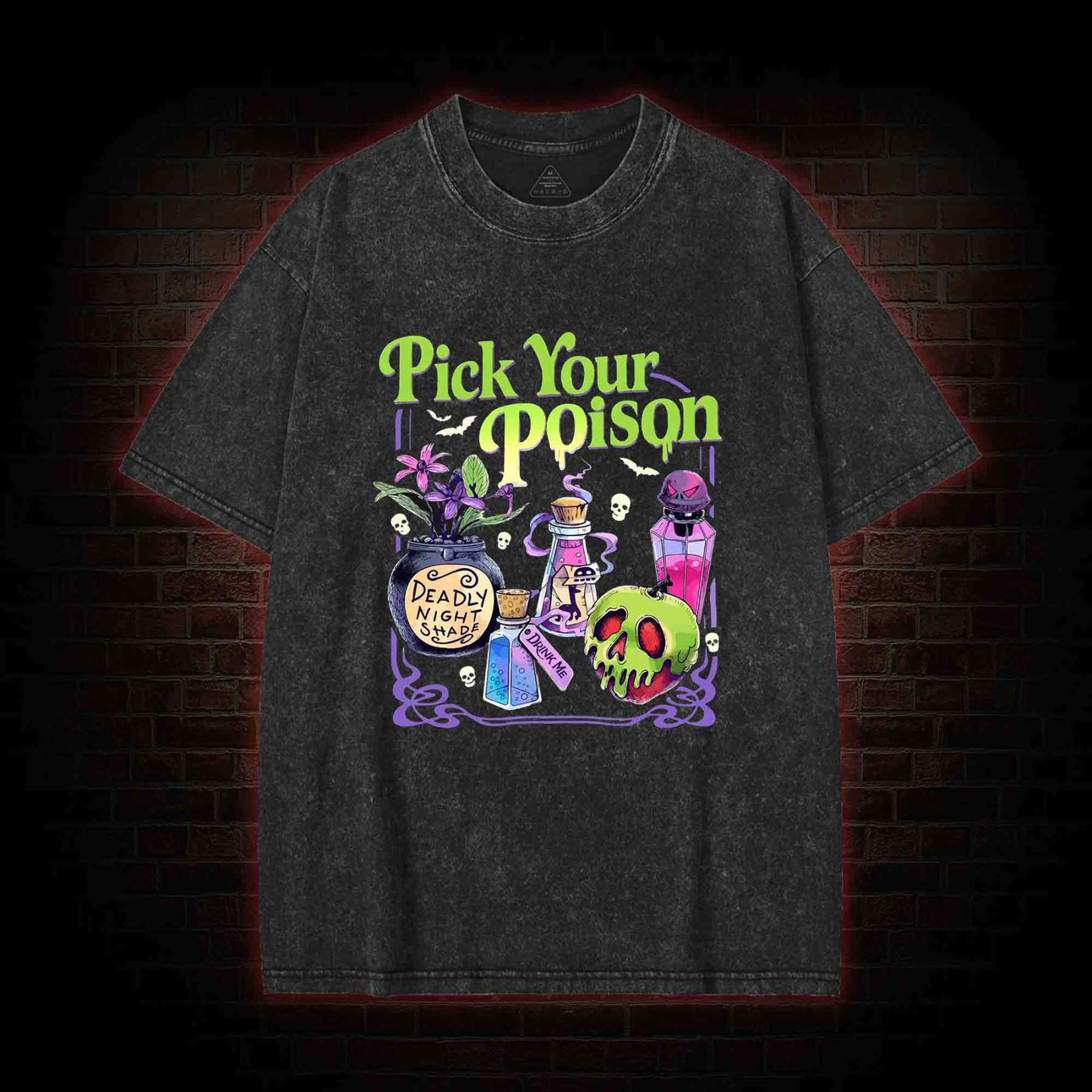 Pick Your Poison Washed T-shirt