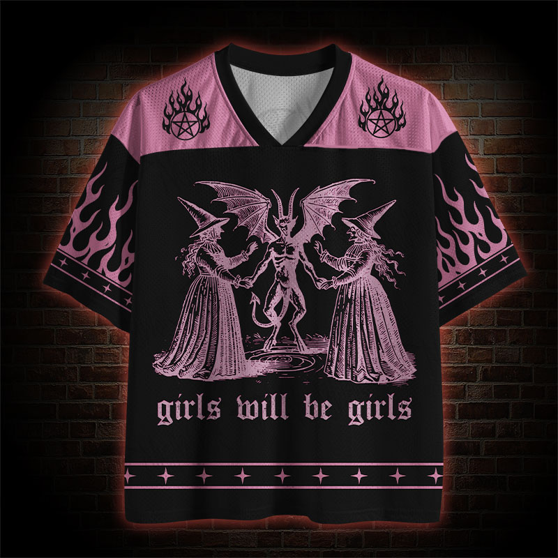 Girls Will Be Girls Mesh Jersey