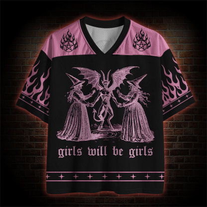 Girls Will Be Girls Mesh Jersey