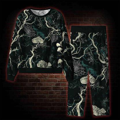 Mysterious Dark Forest Cozy Pajama Sets