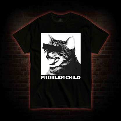 Problem Child Cat T-shirt