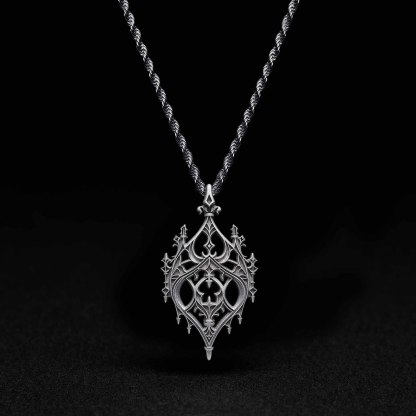 Gothic Thorn Sculptural Necklace