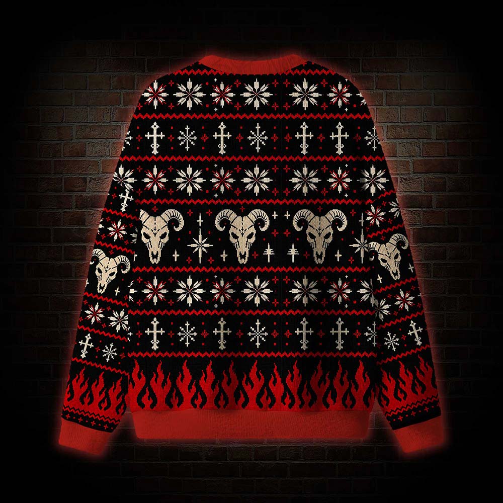 Gothic Krampus Ugly Sweatshirts